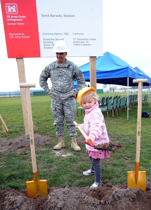 USACE breaks ground on new Storck Child Development Center