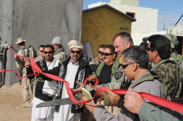 Lancer Brigade opens road, builds friendships