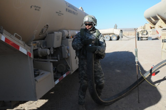 Fuel ready to transfer