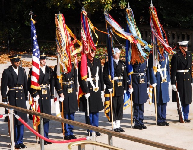 Veterans Day 2011 at Tomb of the Unknowns