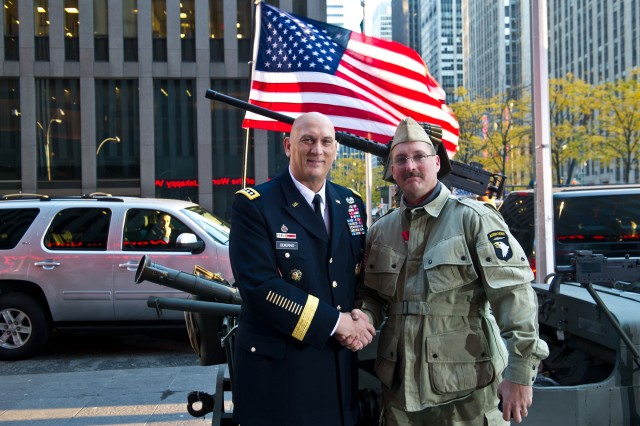 Odierno takes part in 2011 Veterans Day activities in NYC