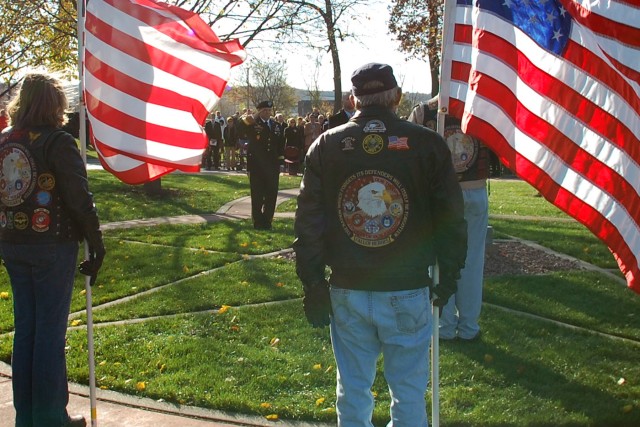 Saluting The Colors