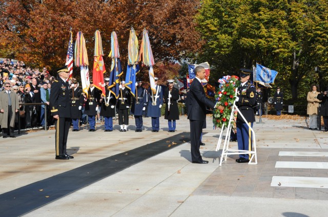 Veterans Day 2011 at Tomb of the Unknowns
