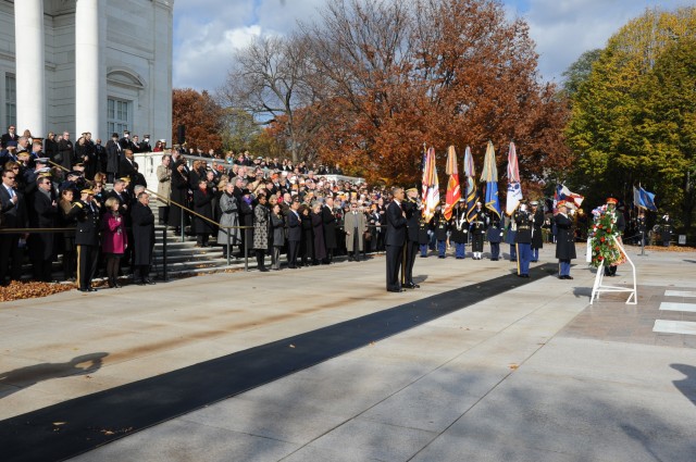 Veterans Day 2011 at Tomb of the Unknowns