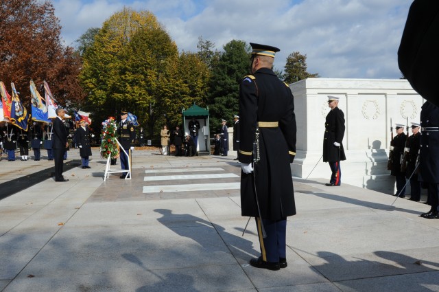 Veterans Day 2011 at Tomb of the Unknowns