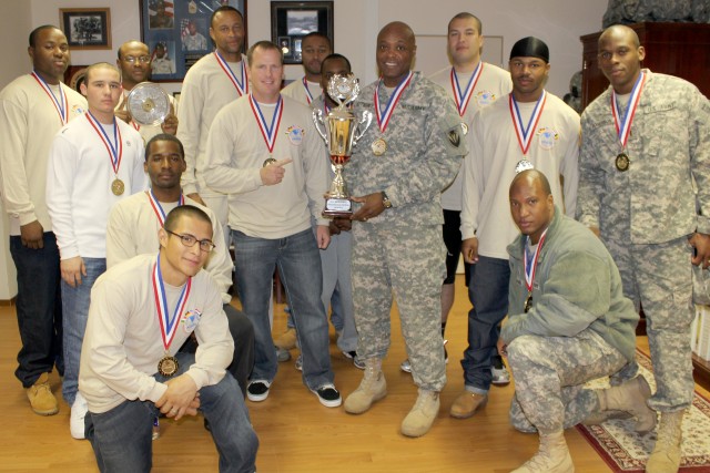 Kaiserslautern team wins Army's flag football championship