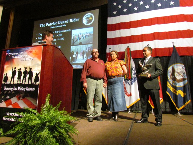 Presentation Of The Veteran Of The Year Award