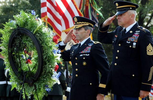 Post honors veterans during ceremony