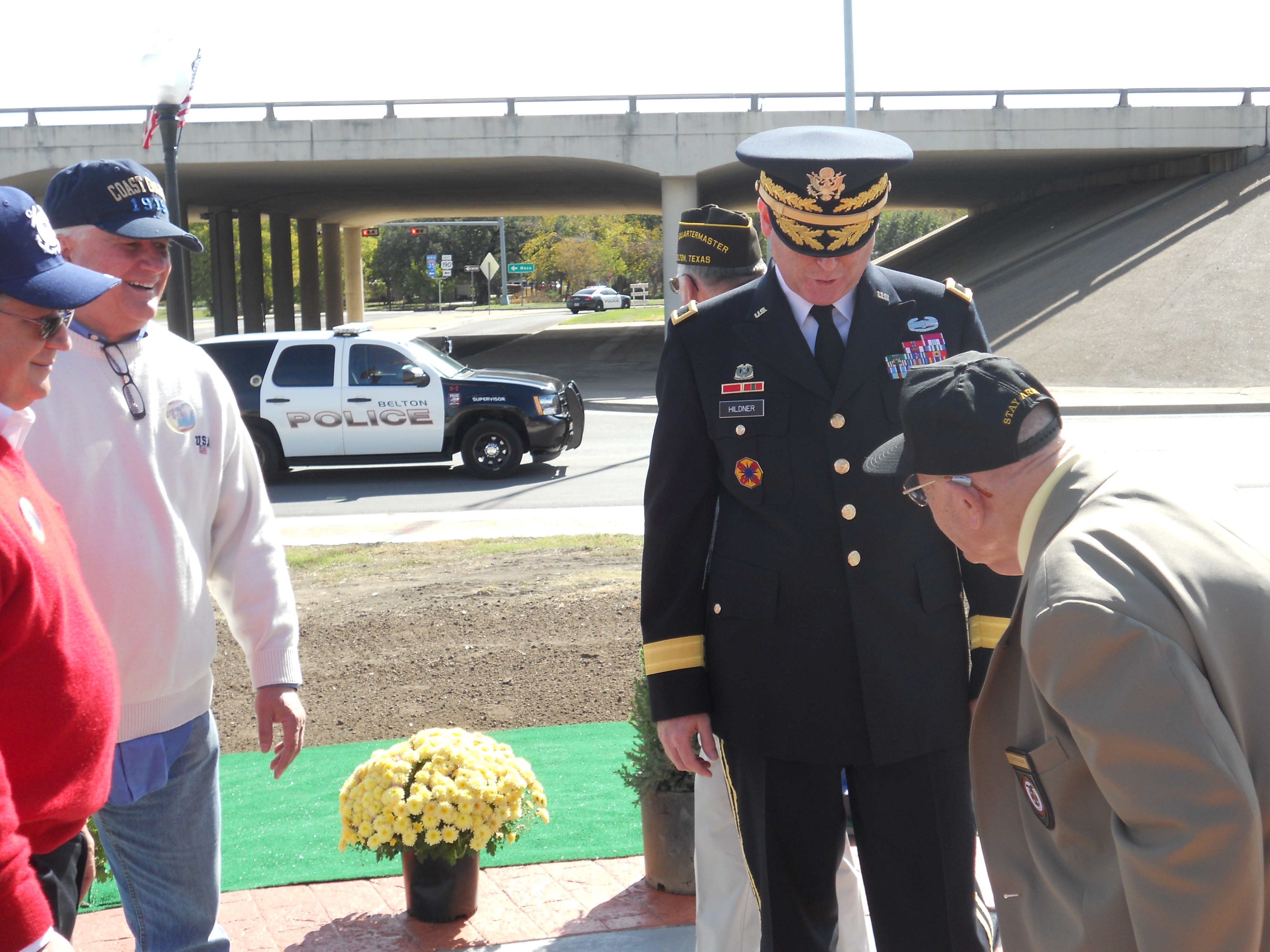 13th Sustainment Command, City of Belton Leadership Dedicate Flag Pole ...