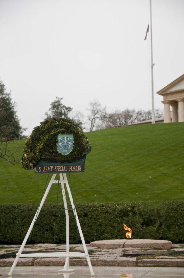 Green Berets honor President Kennedy in ceremony