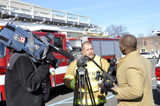 Emergency first responders converge on the Arsenal
