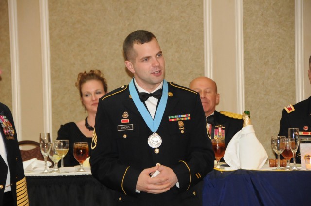 Wildcat sax player inducted into the Sgt. Audie Murphy Club