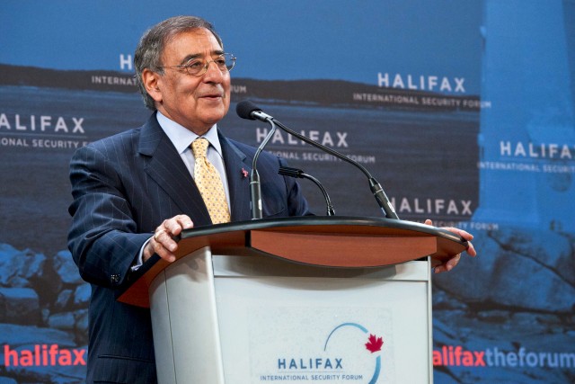 Panetta speaks at Halifax International Security Forum