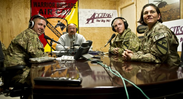 Live from Afghanistan&hellip;it's the Zack & Jim Show with the 1st Air Cav