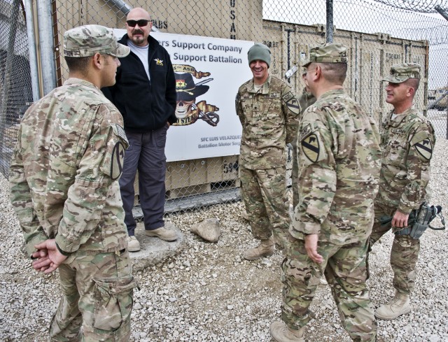 Live from Afghanistan&hellip;it's the Zack & Jim Show with the 1st Air Cav