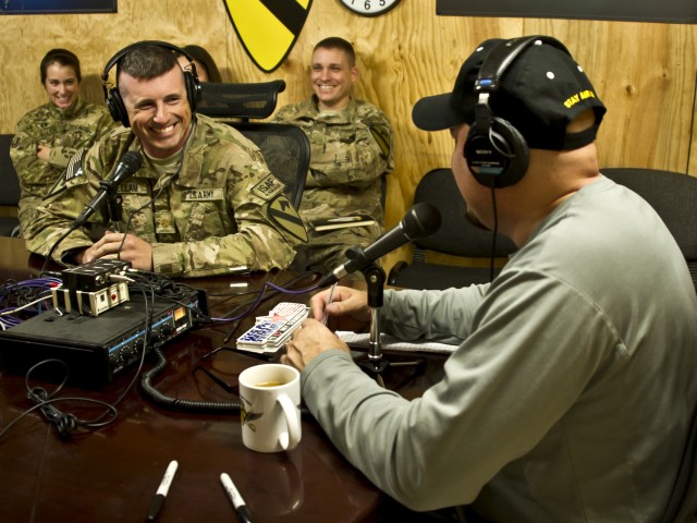 Live from Afghanistan&hellip;it's the Zack & Jim Show with the 1st Air Cav