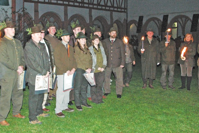 New U.S. hunters welcomed in traditional German ceremony