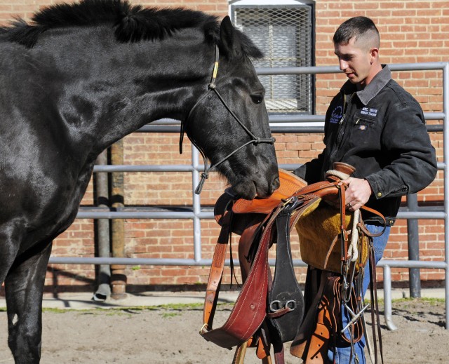 Soldier's Amish upbringing comes full circle