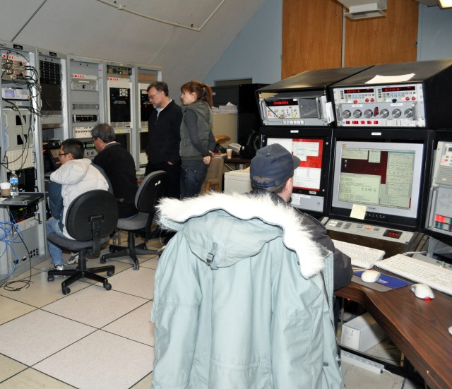 NASA Goldstone tracking asteroid