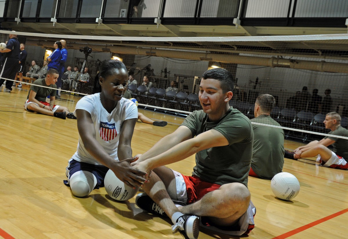 WTC hosts sitting volleyball tourney at Pentagon Article The United