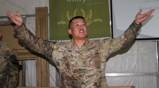 Servicemembers affirm their faith in Afghanistan