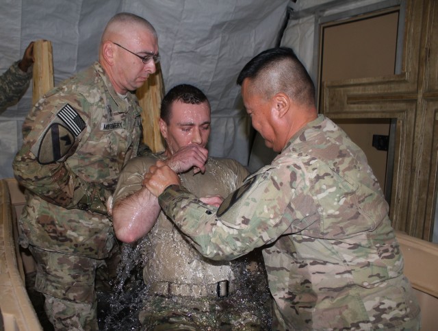 Servicemembers affirm their faith in Afghanistan