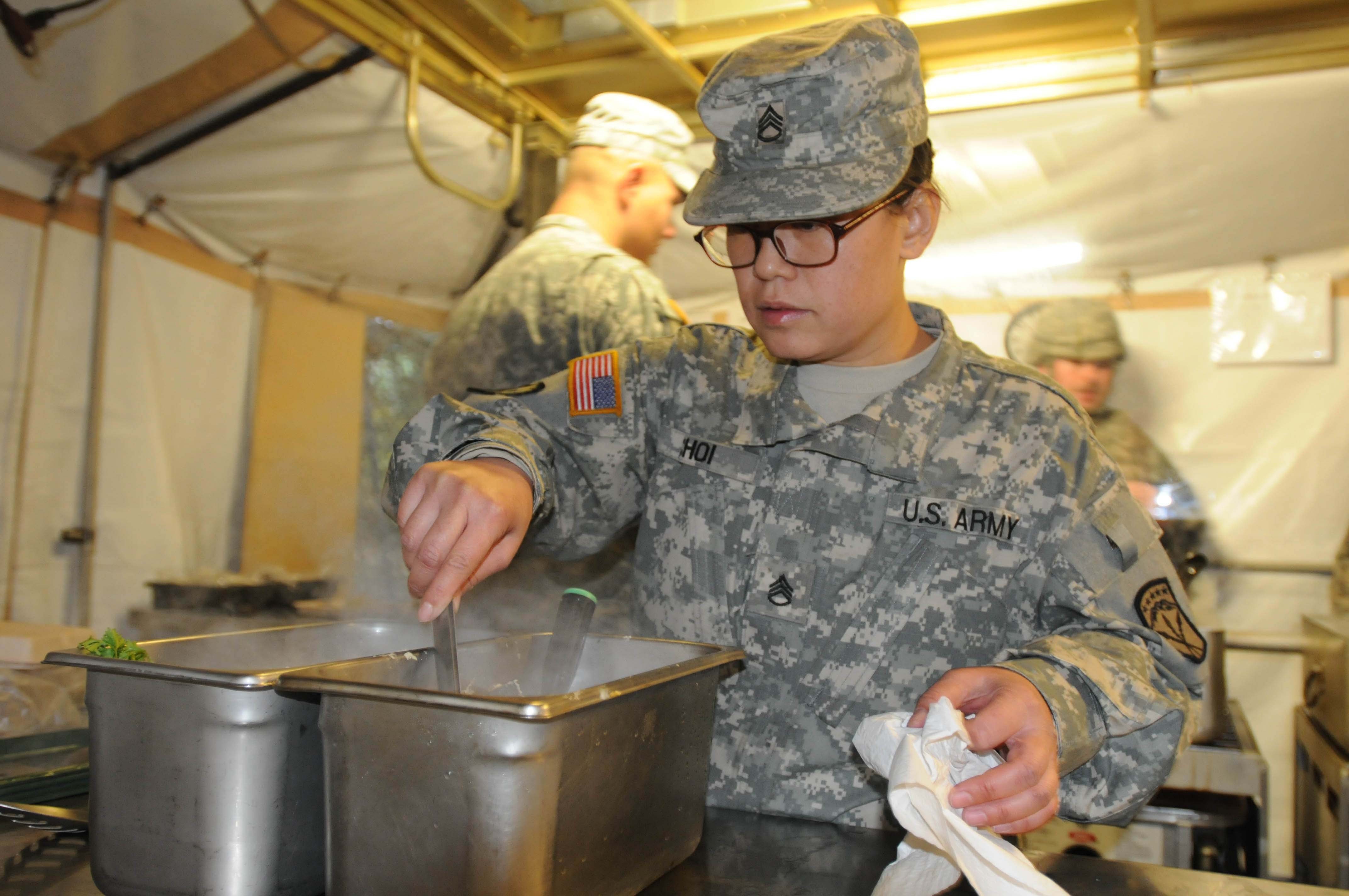 593rd Sust. Bde. stirred up a pot of excellence for Philip A. Connelly ...