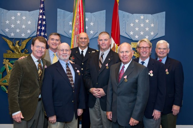 CSA awards seven Outstanding Civilian Service Medals during a Hall of Heroes ceremony