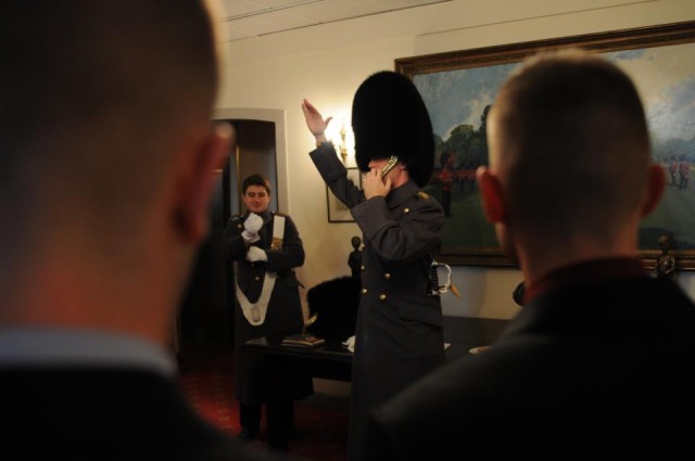 U.S. Army Drill Team Performs in London