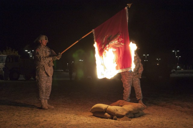 Burning of the Colors