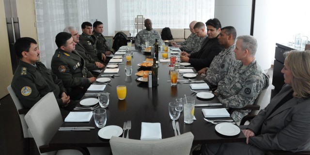 Third Army CG visits Tajikistan