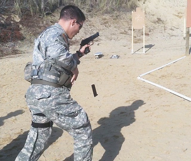 First competition for new Combat Weapons team members