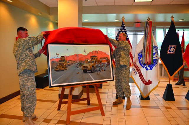 Sustainers unveil painting