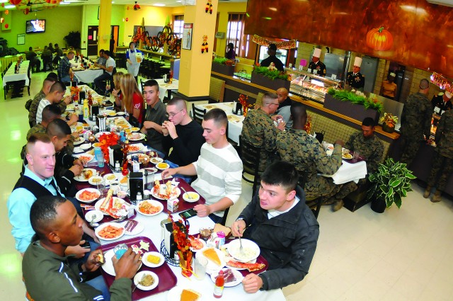 Dining in