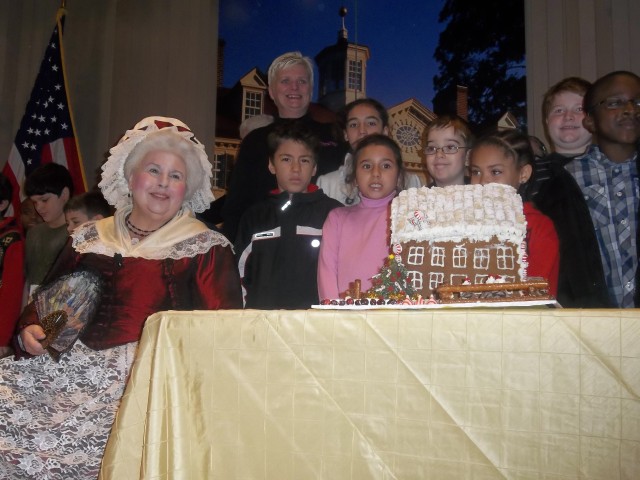 Students display gingerbread houses at Mount Vernon