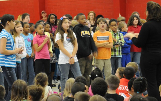 'Be a buddy, not a bully:' Fort Bragg anti-bullying campaign urges students to find common ground with each other