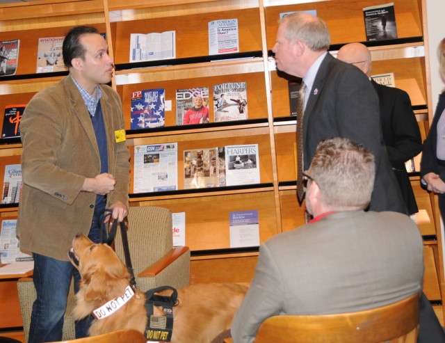 Man's best friend helps him deal with PTSD