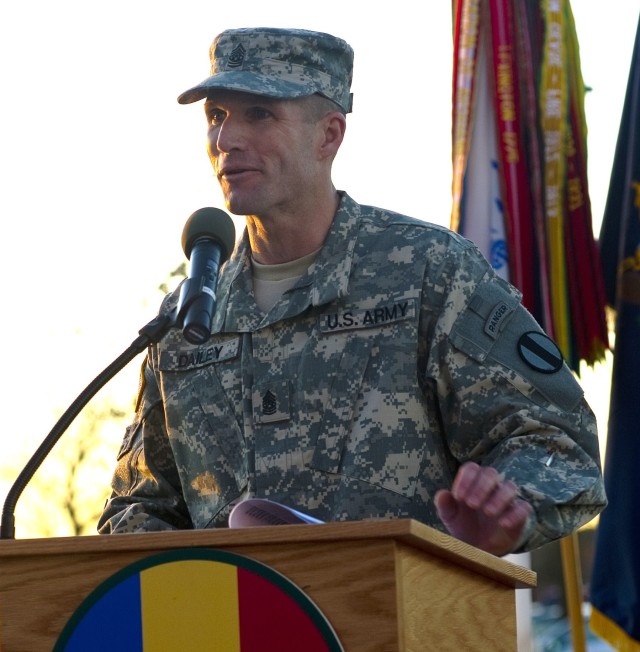 Command Sgt. Maj. Daniel A. Dailey