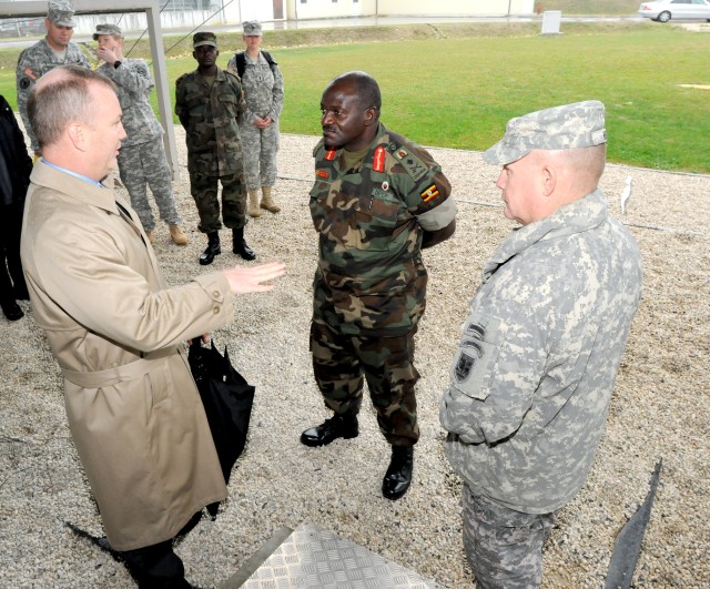 Ugandan People's Defense Force commander visits U.S. Army Africa