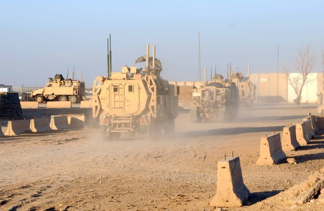 Final Convoy: Virginia Guard rolls out of Iraq