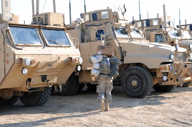 Final Convoy: Virginia Guard rolls out of Iraq