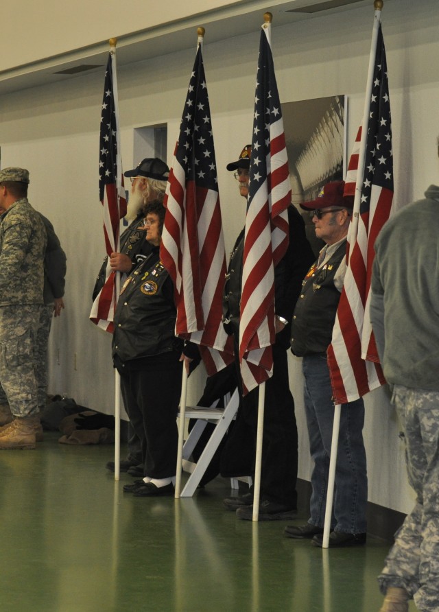 Patriot Guard Riders show support