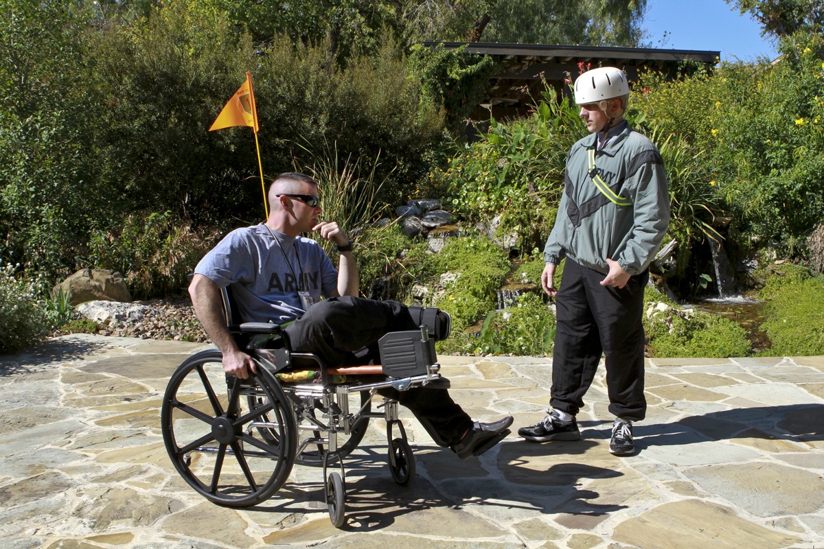 Support center is 'oasis' for wounded warriors, families Article