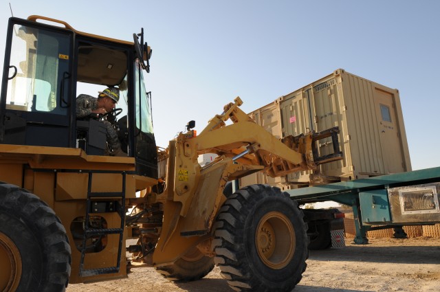 Paratroopers prepare to leave Al-Asad