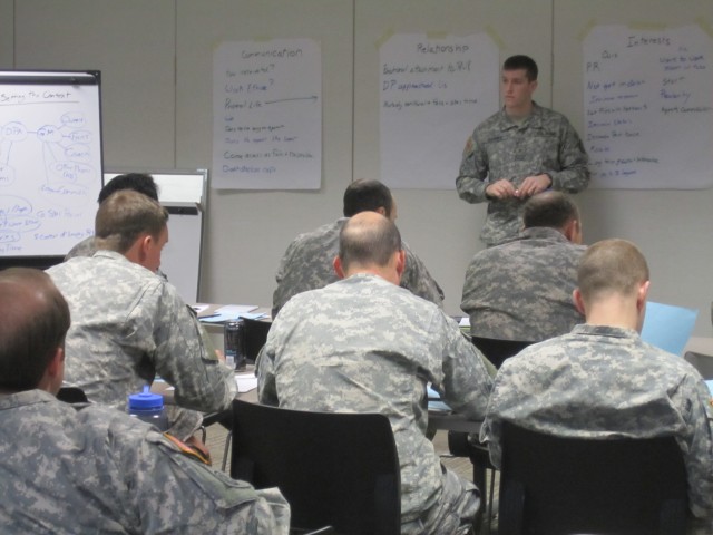 West Point Negotiation Project trains SF Group