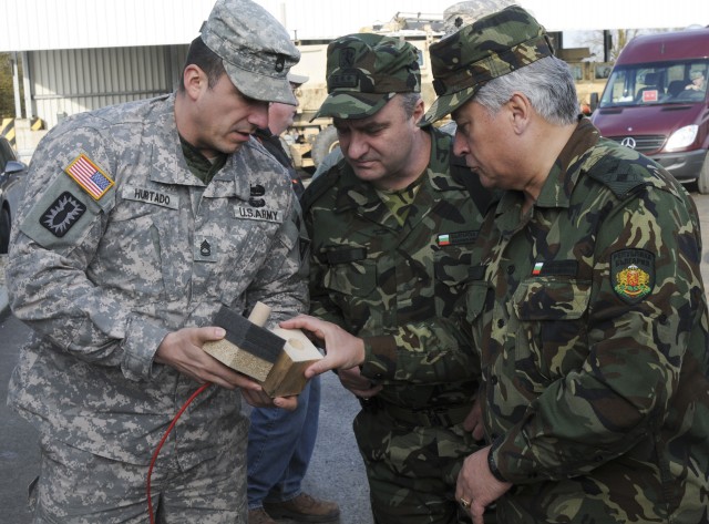 Bulgarian Land Force Commander visits Joint Multination Readiness Center