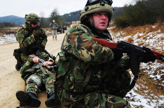 Bulgarian Land Forces train at Joint Multinational Readiness Center