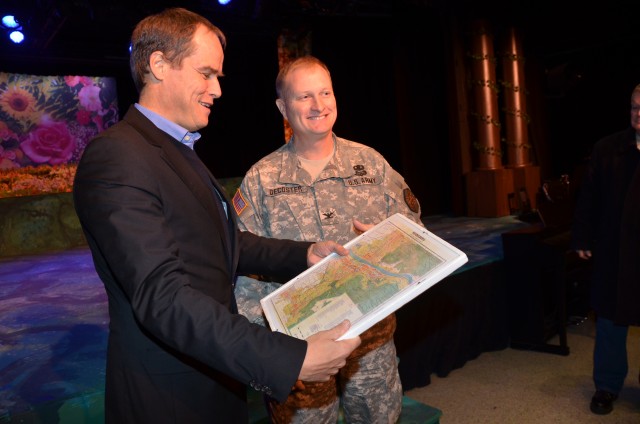 German group tours installations to view real estate to be released to host nation