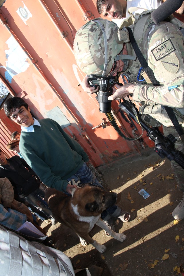 KYADT Vet makes Village Call in Parwan