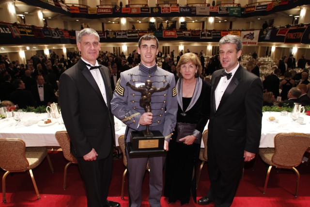 Army player Andrew Rogdriguez claims Campbell Trophy